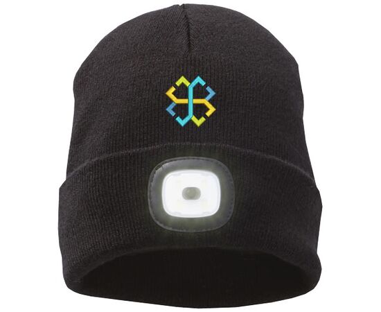 Mighty Mütze mit LED Licht Schwarz - Elevate Life 38661990