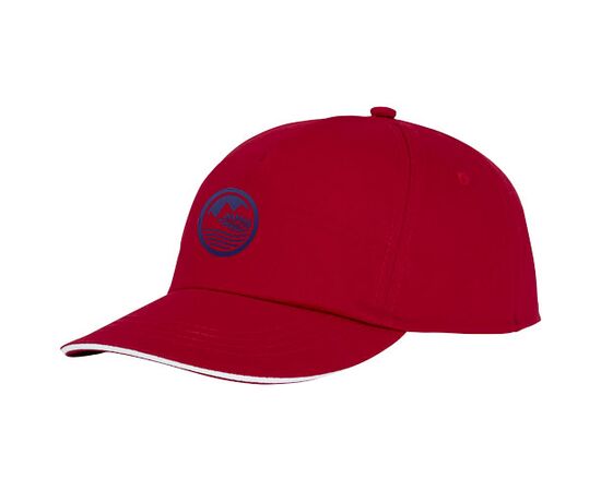 Styx 5 panel sandwich cap Red - Elevate Essentials 38668250 Styx 5 panel sandwich cap Red - Elevate Essentials 38668250