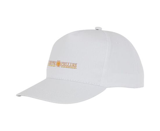 Hades 5 panel cap Wit - Elevate Essentials 38673010