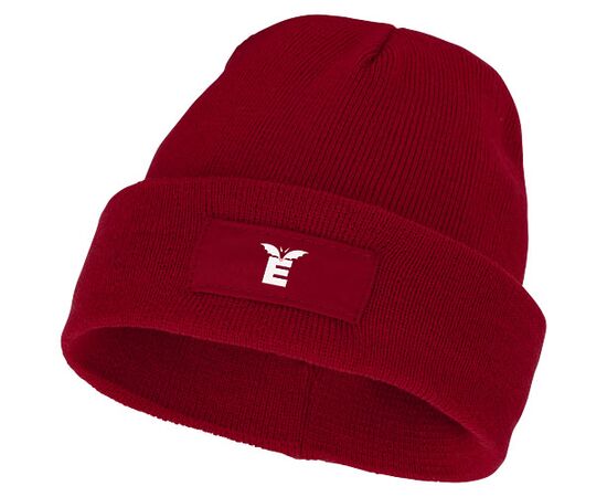 Bonnet avec patch Boreas Rouge - Elevate Essentials 38676250