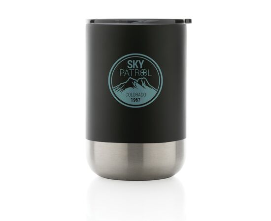 Mug en acier inoxydable recyclé RCS Noir - XD Collection P433.061