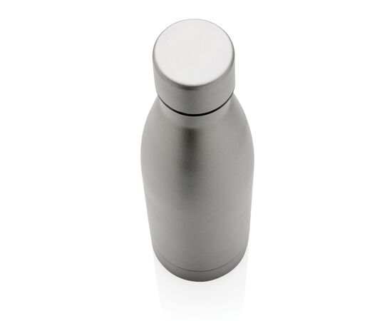 RCS Recycled stainless steel solid vacuum bottle Grey - XD Collection P433.272