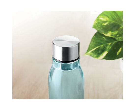 Bouteille en verre 500 ml Bleu transparent -  MO6210-23