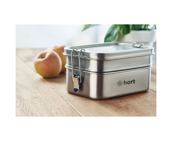 RVS lunchbox 1200ml Mat zilver -  MO6212-16
