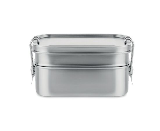 RVS lunchbox 1200ml Mat zilver -  MO6212-16