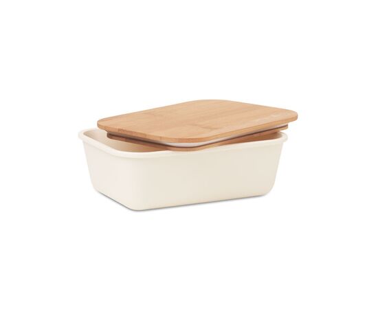 Boîte à lunch couvercle bambou Beige -  MO6240-13