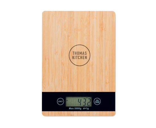 Balance de cuisine bambou ABS Bois -  MO6245-40