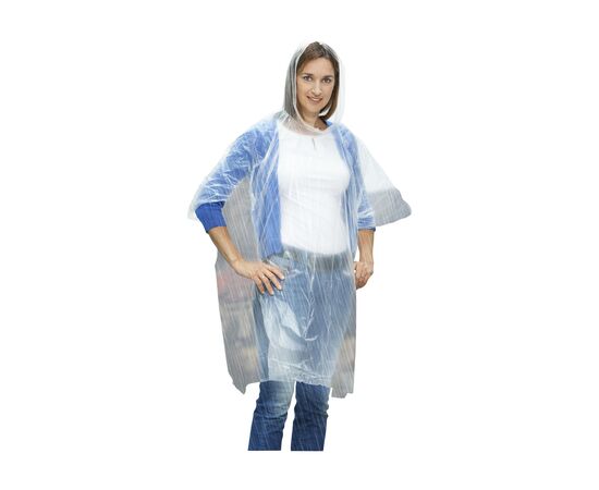 Clear poncho/raincoat Transparent -  305504