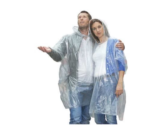 Clear poncho/raincoat Transparent -  305504