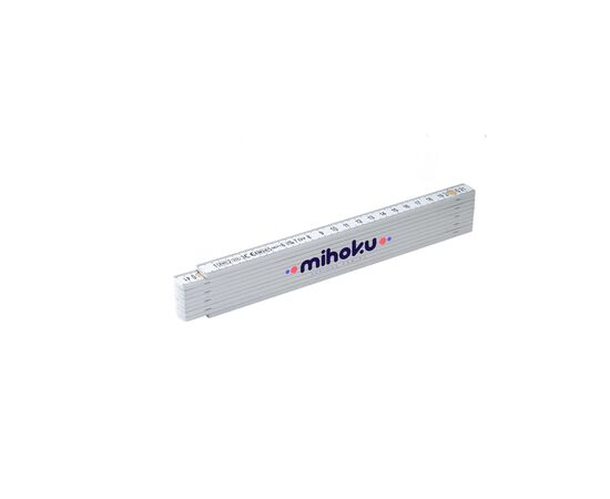 Metric folding ruler White -  360110