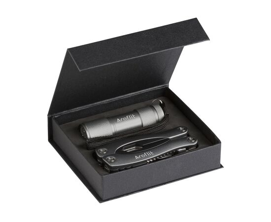 MaxiStar Geschenkset Gunmetal -  592294