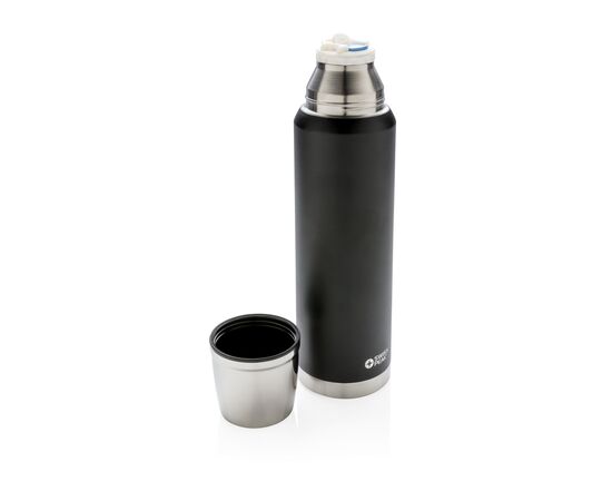 Bouteille isotherme 1L Swiss Peak Elite Noir - Swiss Peak P433.361