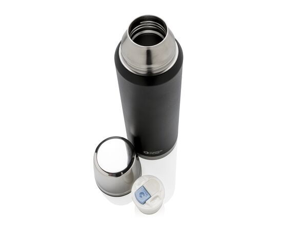 Bouteille isotherme 1L Swiss Peak Elite Noir - Swiss Peak P433.361