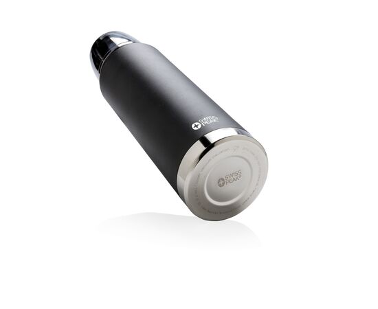 Bouteille isotherme 1L Swiss Peak Elite Noir - Swiss Peak P433.361