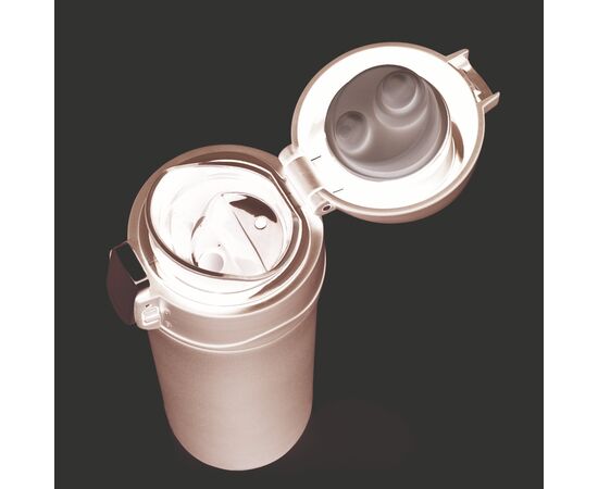 Swiss Peak Elite copper vacuum mug Black - Swiss Peak P433.371