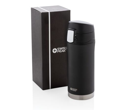 Swiss Peak Elite copper vacuum mug Black - Swiss Peak P433.371