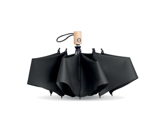 Regenschirm 23'' RPET Schwarz -  MO6265-03