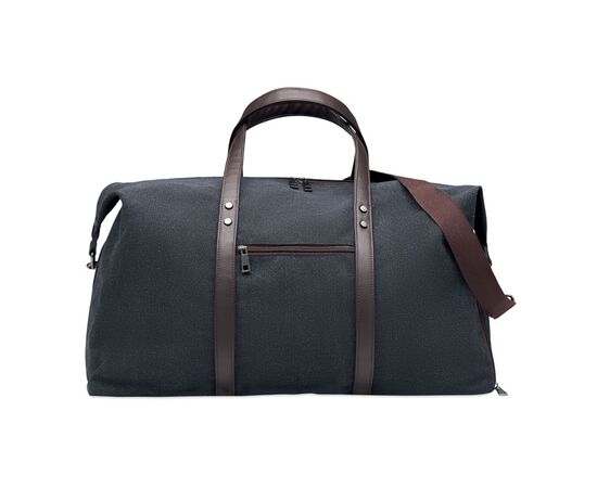 Canvas weekendtas 450 gr/m² Zwart -  MO6279-03