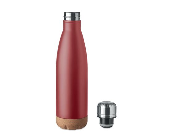 Doppelwandige Isolierflasche Burgund -  MO6313-02