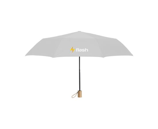 Mini Umbrella RCS RPET opvouwbare paraplu 21 inch Wit -  118210