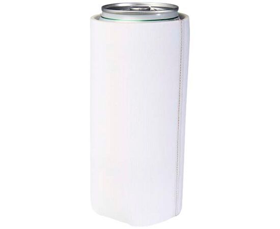 Porte-canette Adia de 500 ml avec impression par sublimation Blanc - Unbranded 1PL06801