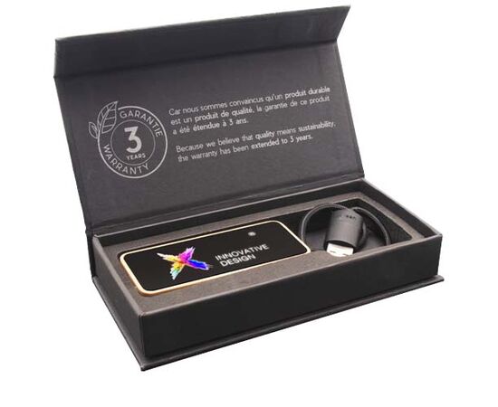 SCX.design H21 8-in-1 wooden USB hub with dual input and 6 ports Wood - SCX.design 1PX19971