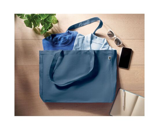 Canvas Recycled bag 280 gr/m² Blue -  MO6380-04