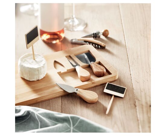 Käsebrett-Set Holz -  MO6414-40