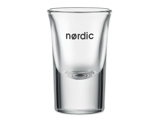 Borrelglas, 28ml Transparant -  MO6431-22