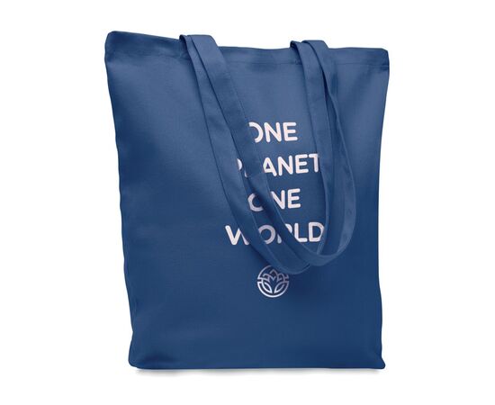 Sac shopping en toile 270 gr/m² Bleu -  MO6442-04