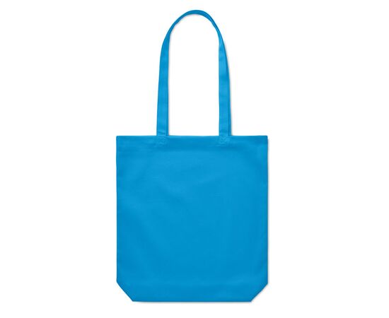 Stevige canvas boodschappentas Turquoise -  MO6442-12