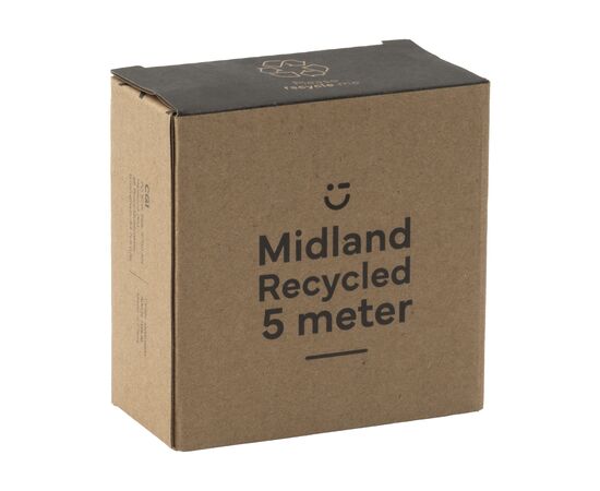 Midland Recycled 5 meter rolmaat Wit -  152810