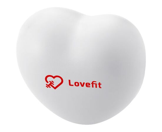 Coeur mousse anti-stress Blanc - Unbranded 19544333