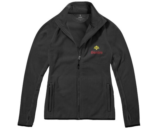 Brossard women's full zip fleece jacket Anthracite - Elevate Life 39483952