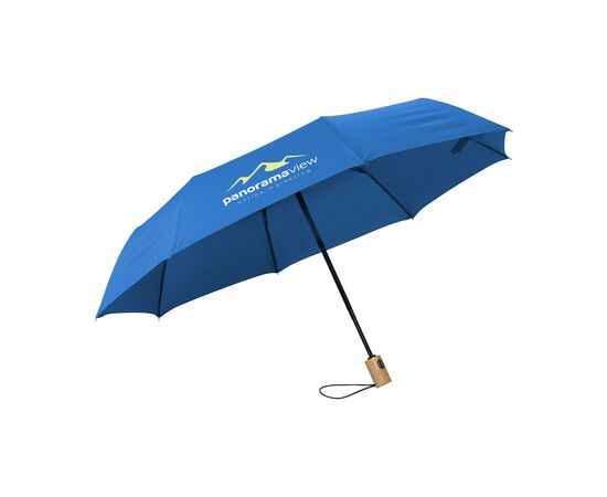 Michigan foldable RCS RPET umbrella 21 inch Royal blue -  447030