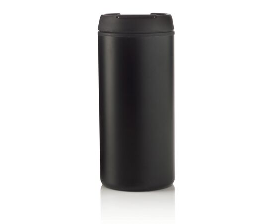 Mug Metro en acier inoxydable recyclé RCS Noir - XD Xclusive P435.041
