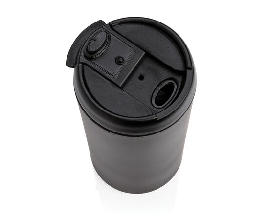 Mug Metro en acier inoxydable recyclé RCS Noir - XD Xclusive P435.041