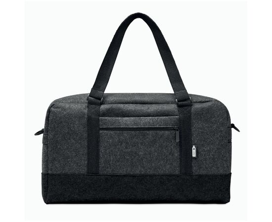 Sac de week-end en feutre RPET Gris foncé -  MO6457-15