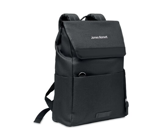 600D RPET laptop backpack Black -  MO6464-03 600D RPET laptop backpack Black -  MO6464-03