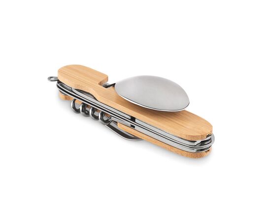Multifunction cutlery set Wood -  MO6473-40