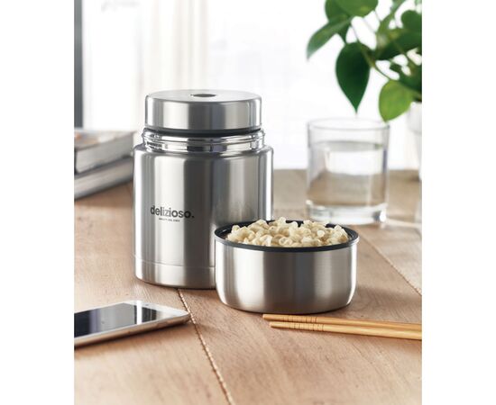 Bocal double paroi 800ml Argent mat -  MO6478-16