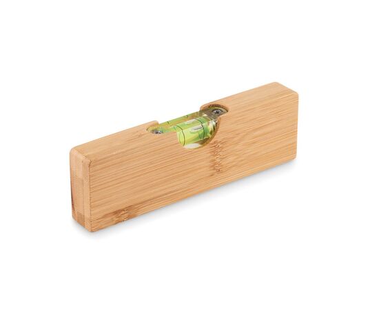Waterpas met flesopener Hout -  MO6495-40