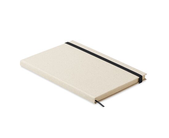 DIN A5 Notizbuch Graspapier Beige -  MO6542-13