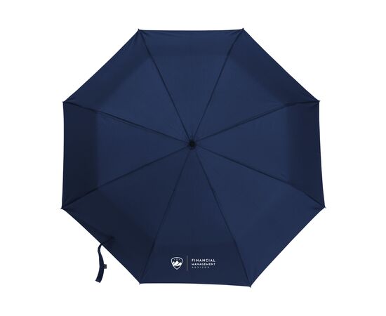 Carabiner RCS RPET parapluie pliable 21 inch Bleu -  250630