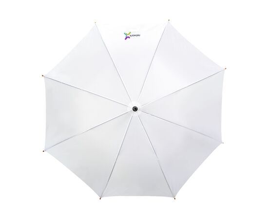 FirstClass RCS RPET Regenschirm 23 inch Weiß -  511510