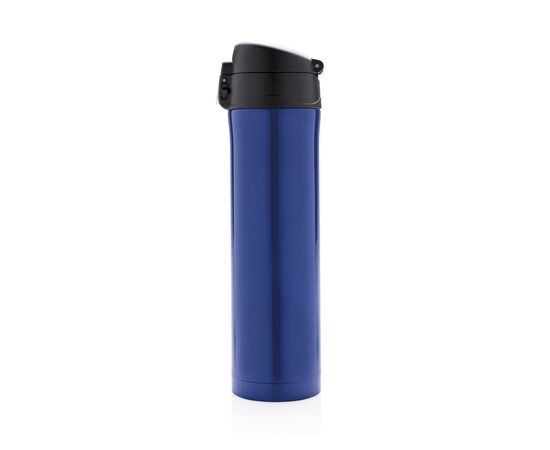 Easy Lock Vakuum-Flasche aus RCS recyceltem Stahl Blau - XD Collection P435.505