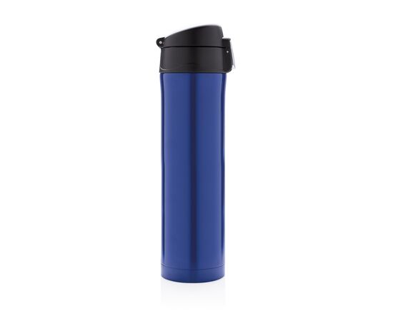 Easy Lock Vakuum-Flasche aus RCS recyceltem Stahl Blau - XD Collection P435.505