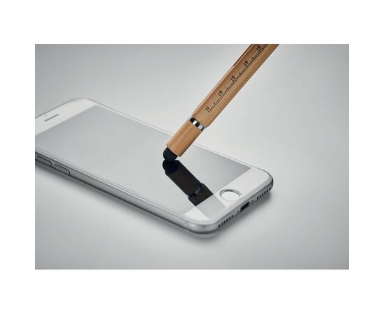 Spirit level pen in bamboo Wood -  MO6559-40