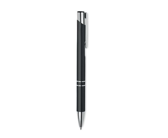 Recycled aluminium ball pen Black -  MO6561-03