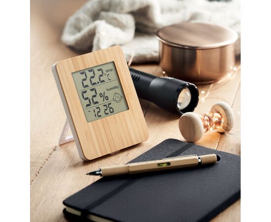 Bamboe weerstation Hout -  MO6562-40